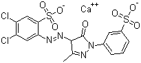 Pigment-rumena-183-molekularna struktura