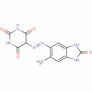 Pigment-oranžna-64-Molekularna struktura